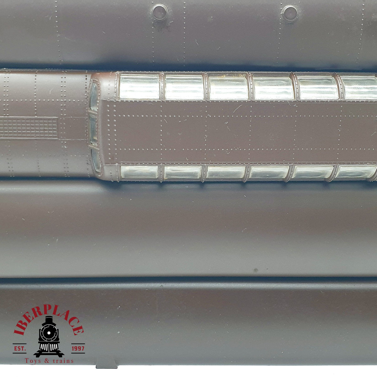 ♻️ 🚂 Rivarossi 4x vagones Norfolk and Western N&W Vista Dome Mail DC Escala H0 1:87