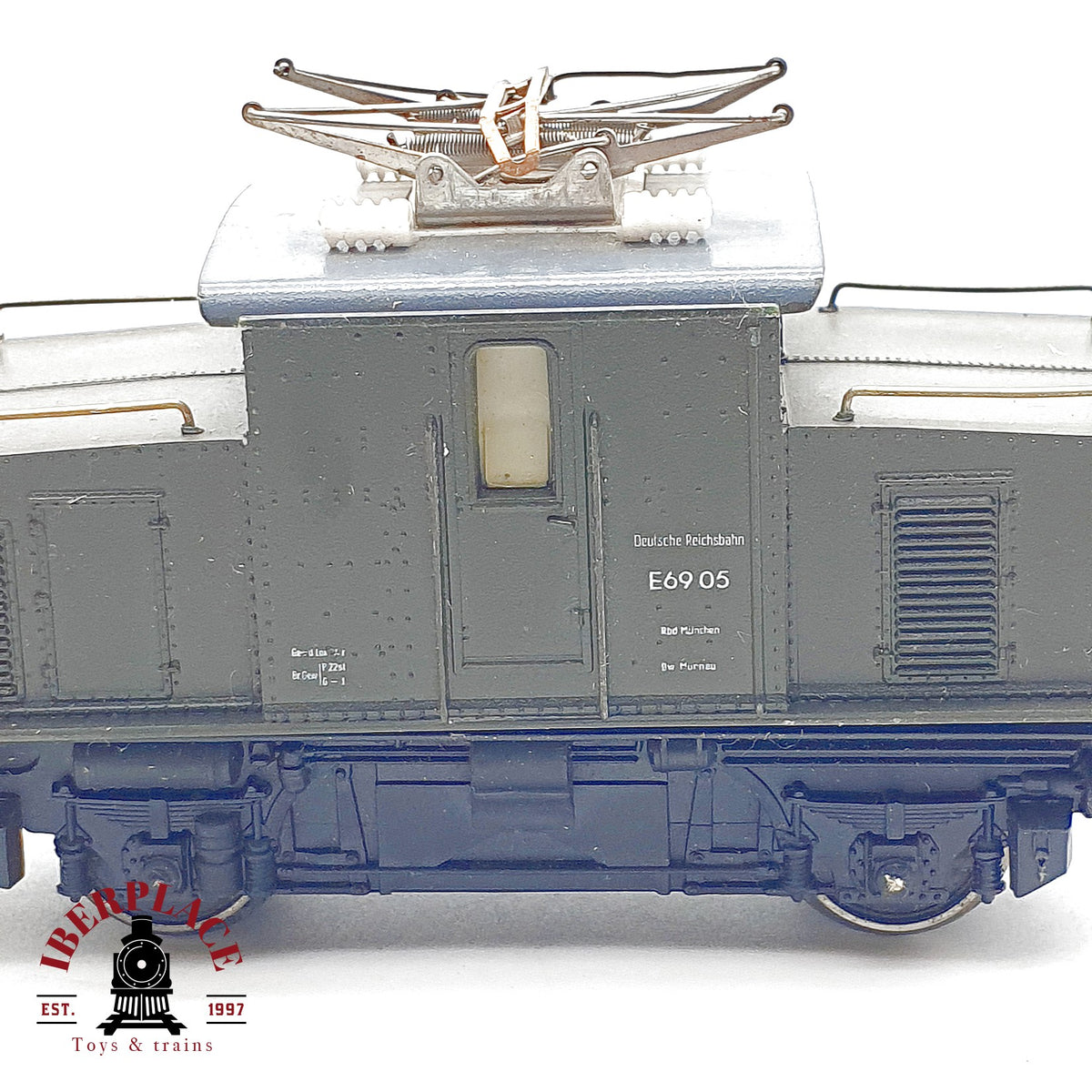 ♻️🚂 PIKO 5/6200 locomotora eléctrica E 69 05 DR verde clásica DDR Escala H0 1:87 2/2