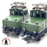 ♻️ 🚂 Fleischmann 2x Locomotora Eléctrica E69 02 DB Ep III Adelheid DC Escala H0 1:87