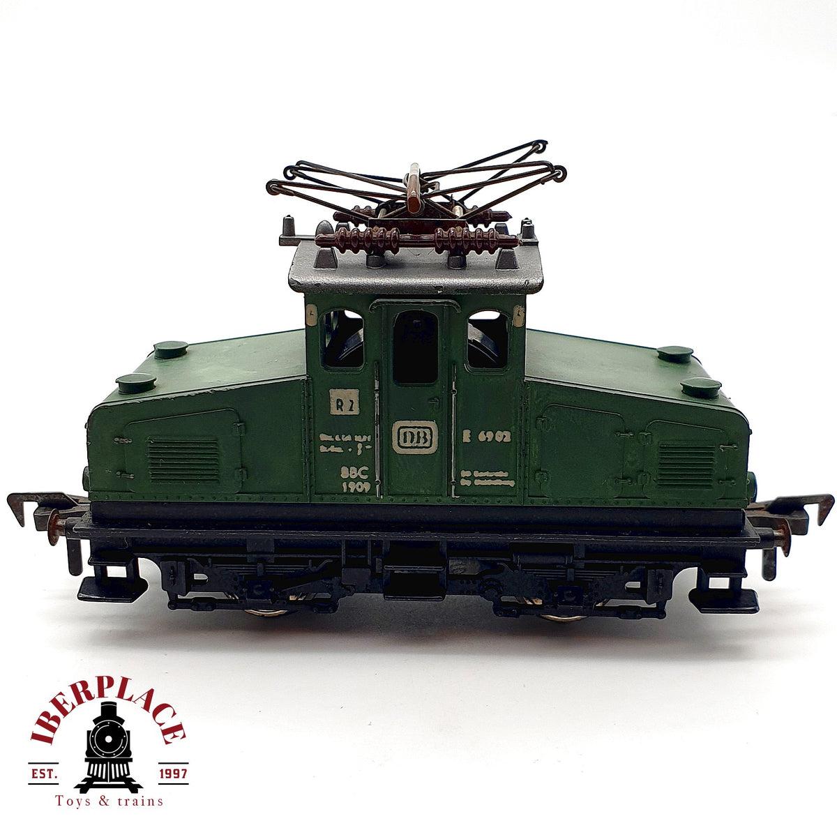 ♻️ 🚂 Fleischmann 2x Locomotora Eléctrica E69 02 DB Ep III Adelheid DC Escala H0 1:87