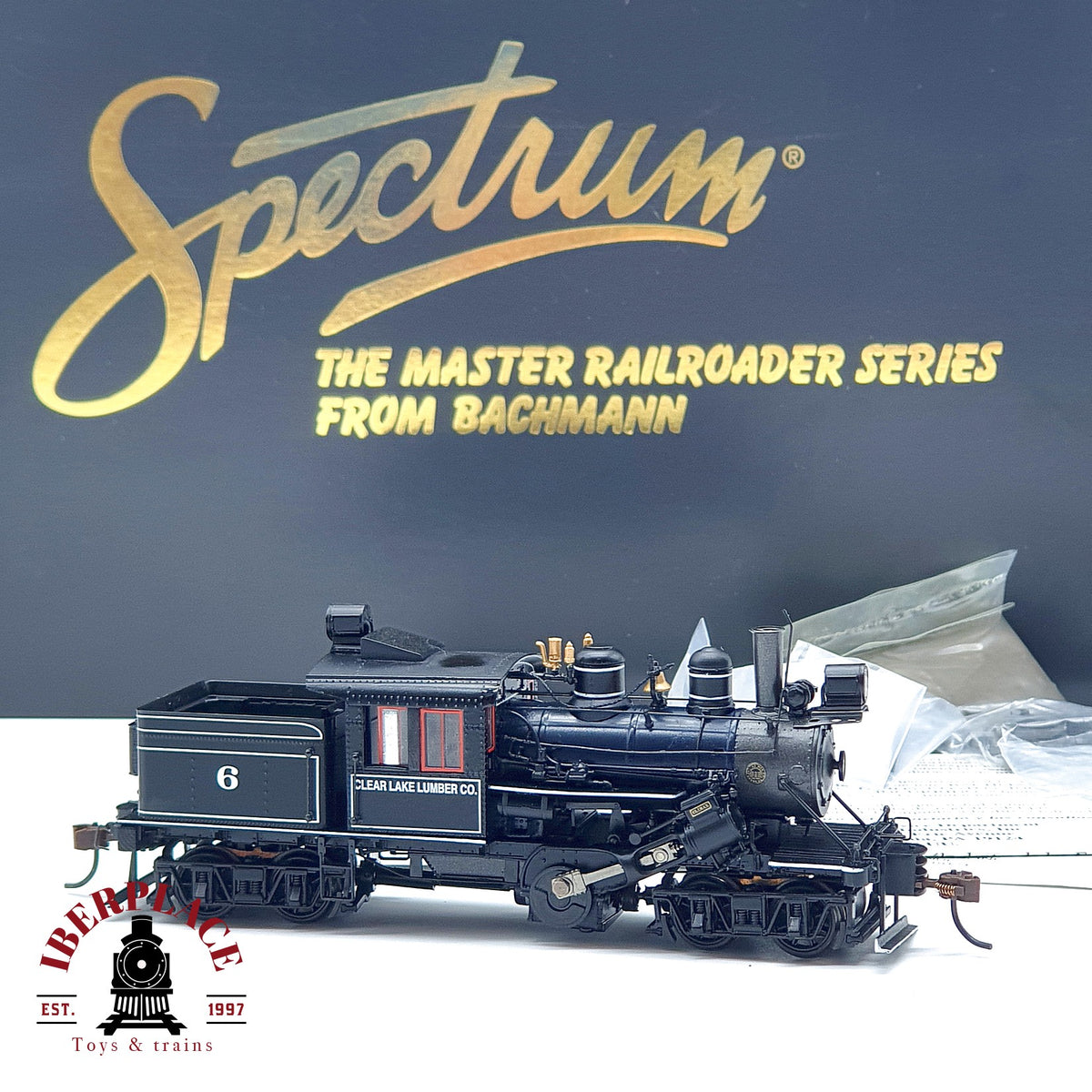 ♻️ ✨ Bachmann Spectrum 82806 Locomotora Vapor Climax Class B 50t Escala H0 1:87