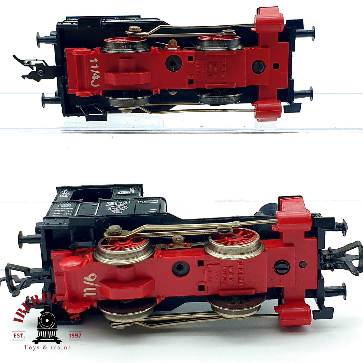 ♻️ 🚂 Fleischmann H0 Locomotora Vapor Tanque ANNA Werklok 3 Escala H0 1:87