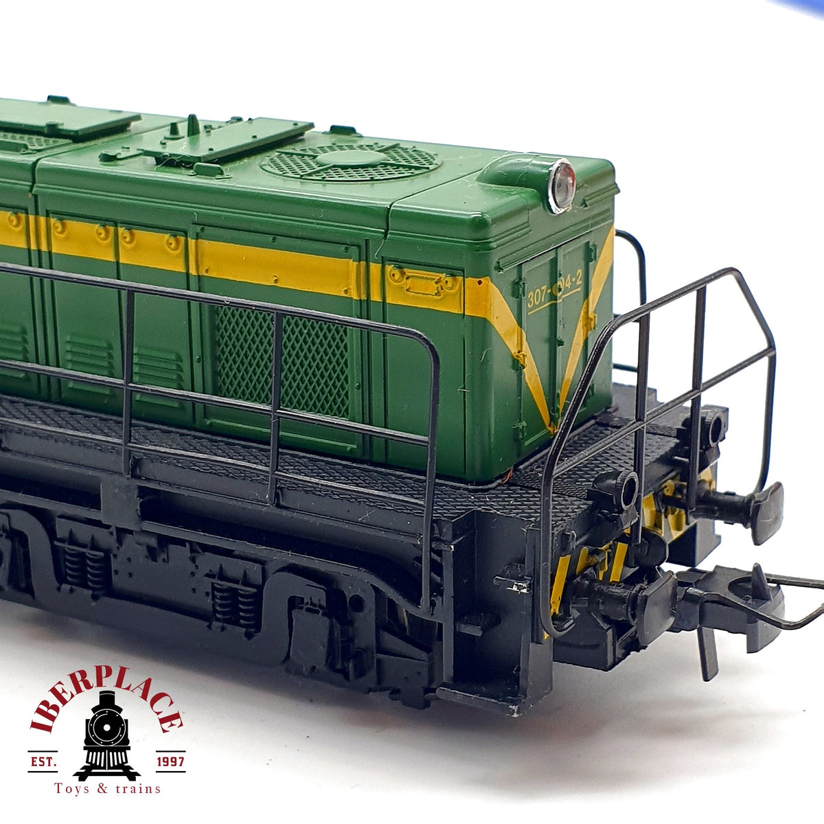 ♻️ ✨ Roco 43469 H0 Locomotora Diesel RENFE BB307 "Tractor" DC Escala H0 1:87