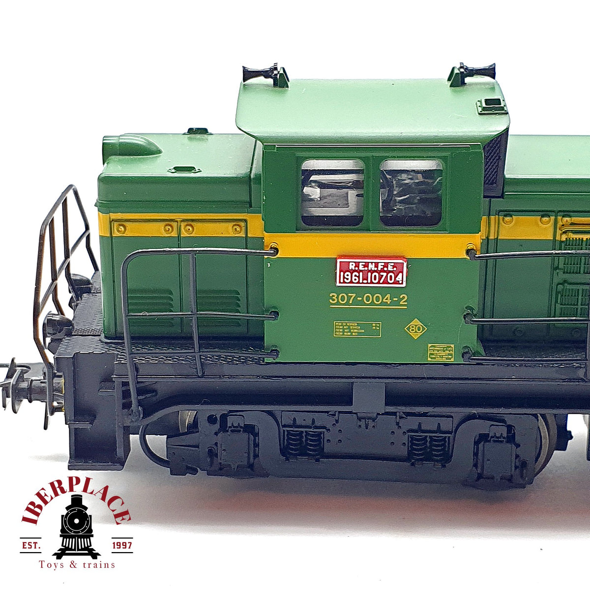 ♻️ ✨ Roco 43469 H0 Locomotora Diesel RENFE BB307 "Tractor" DC Escala H0 1:87