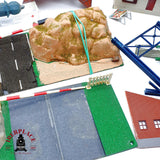 ♻️ repuestos para edificios casas accesorios figuras escenografia Escala H0 1:87