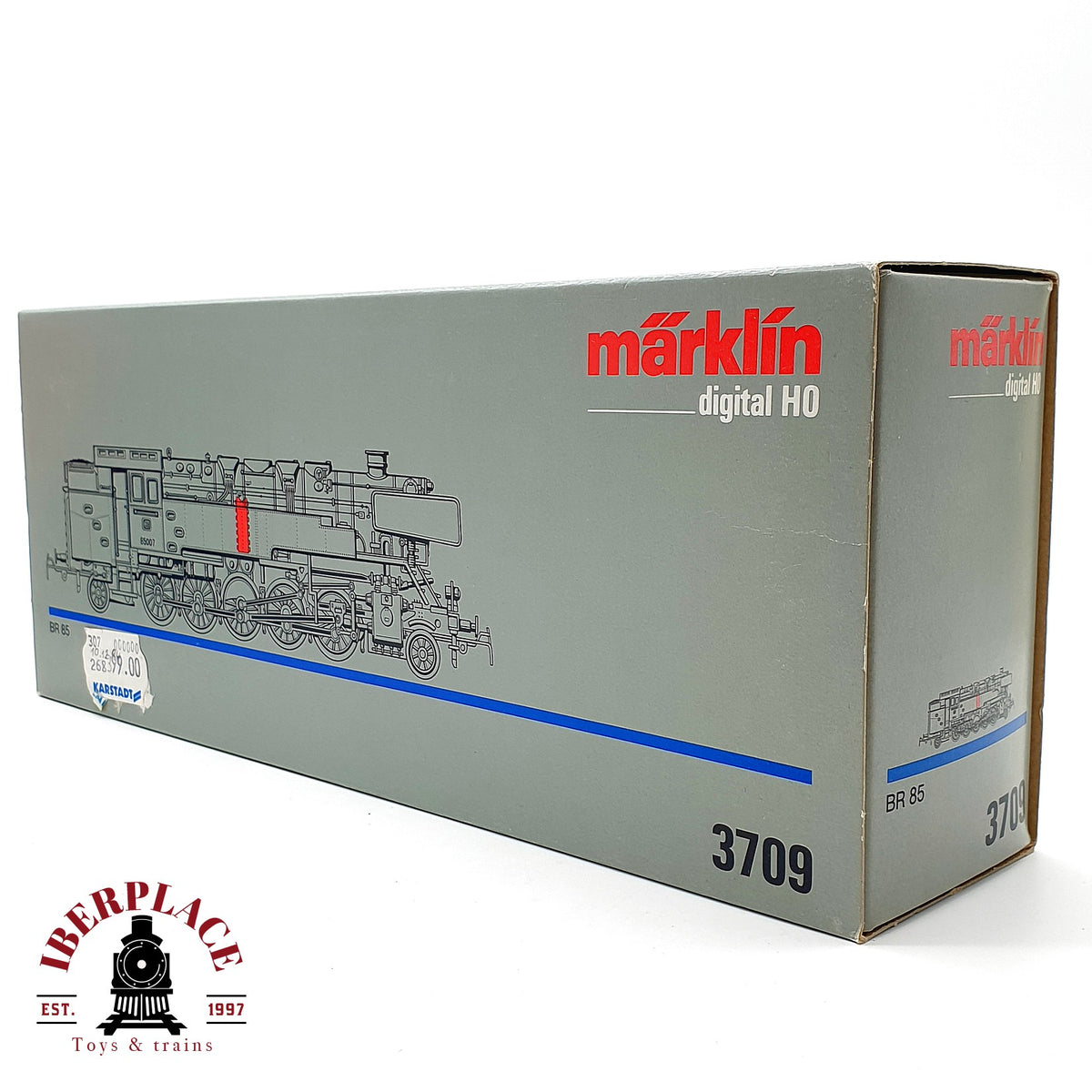♻️✨ Märklin 3709 Digital Locomotora BR 85 007 DB Ep III AC Tenderlok Höllental Escala H0 1:87