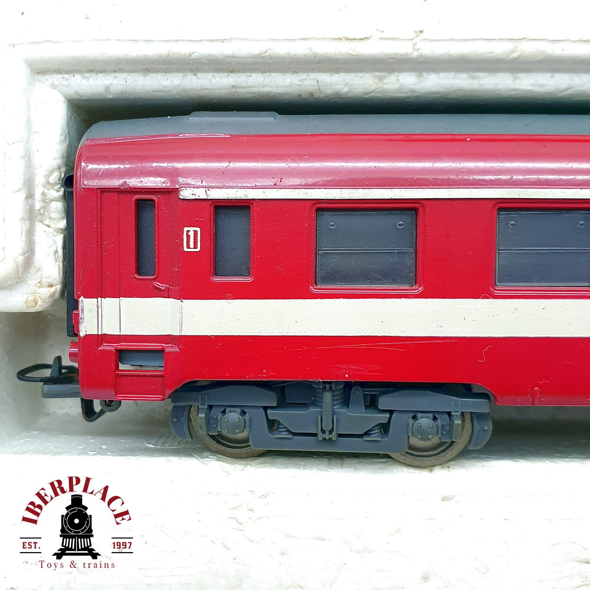 ♻️ 🚂 Jouef Set Le Capitole Locomotora BB 9288 SNCF + Vagones Vias Escala H0 1:87