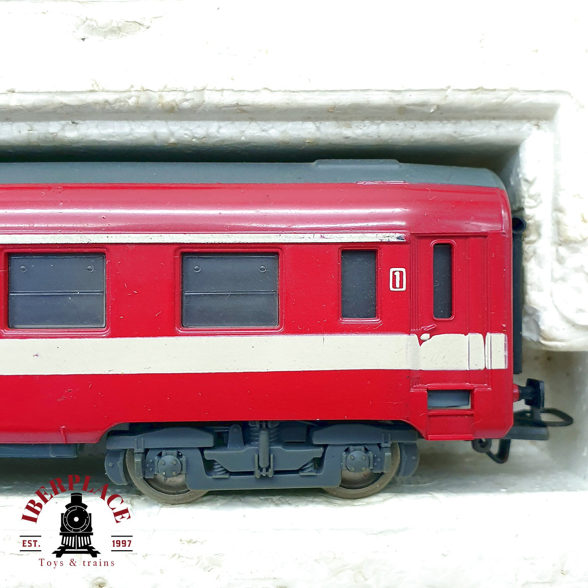 ♻️ 🚂 Jouef Set Le Capitole Locomotora BB 9288 SNCF + Vagones Vias Escala H0 1:87