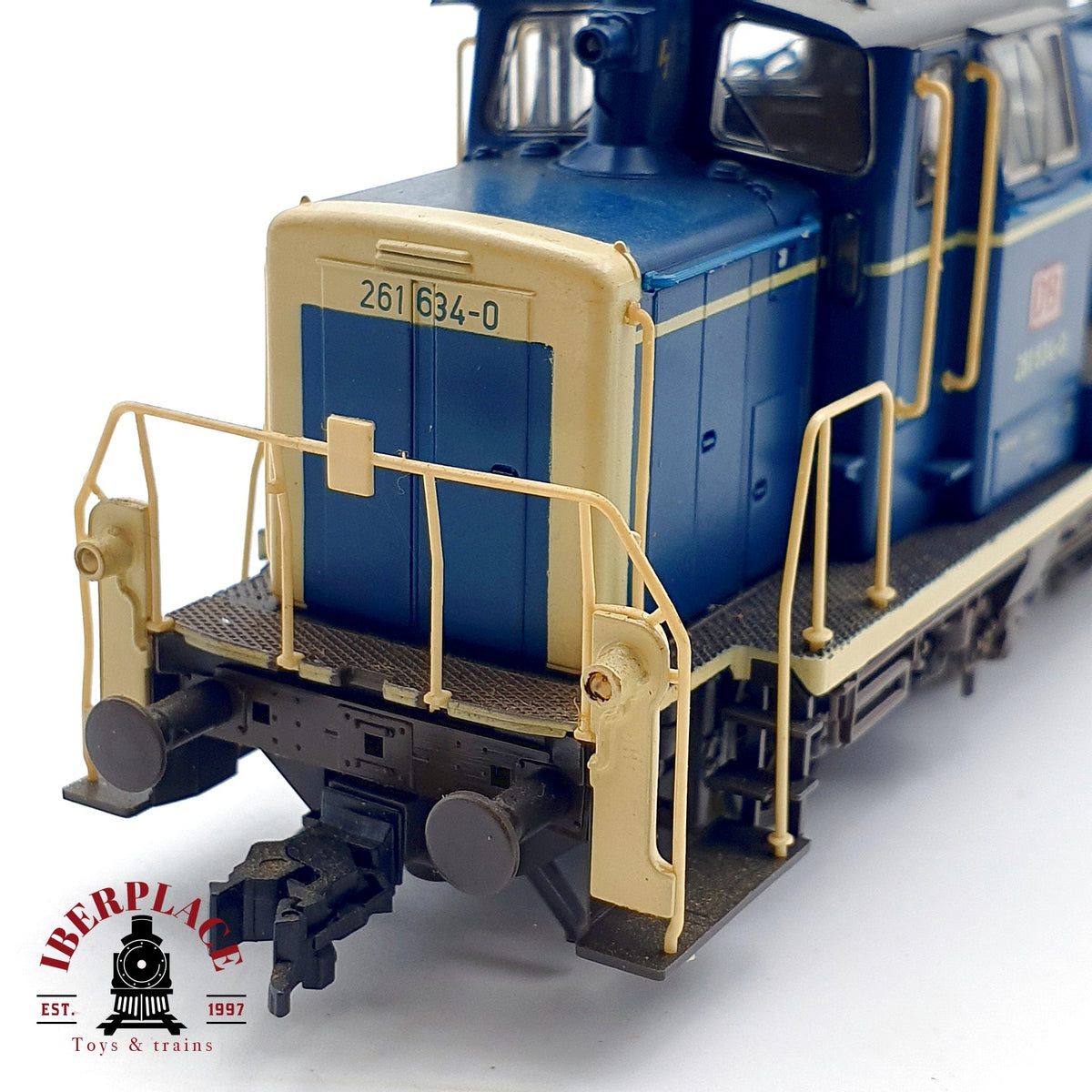 ♻️✨ Roco 43621 locomotora diesel BR 261 634-0 DB epoca IV Escala H0 1:87 DC