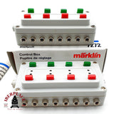 ♻️🚂 Märklin 7272 2x Cuadro de mandos Schaltpult interruptores Escala H0 1:87 2/2