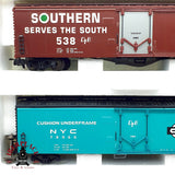 ♻️ ✨ Märklin 47785 Set 2 vagones mercancias cerrados Southern NYC DC Escala H0 1:87