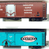 ♻️ ✨ Märklin 47785 Set 2 vagones mercancias cerrados Southern NYC DC Escala H0 1:87
