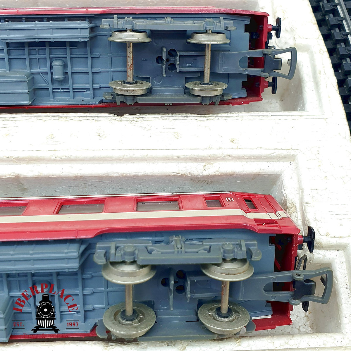♻️ 🚂 Jouef Set Le Capitole Locomotora BB 9288 SNCF + Vagones Vias Escala H0 1:87