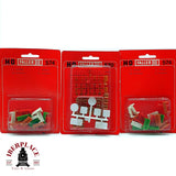 ♻️ ✨ Faller 3 Sets Blister Bancos Y Señales Parques Jardin 574 Y 570 Escala H0 1:87