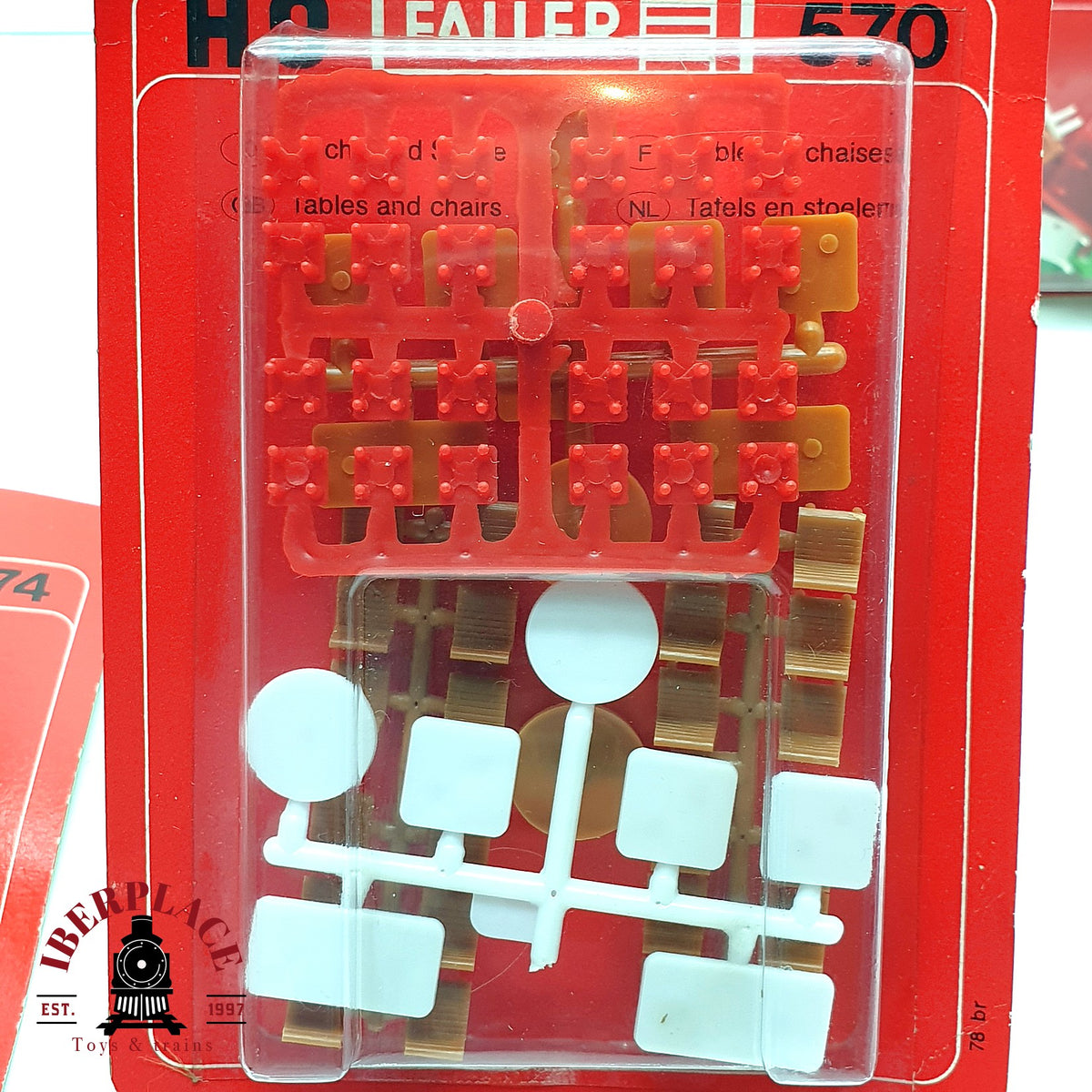 ♻️ ✨ Faller 3 Sets Blister Bancos Y Señales Parques Jardin 574 Y 570 Escala H0 1:87