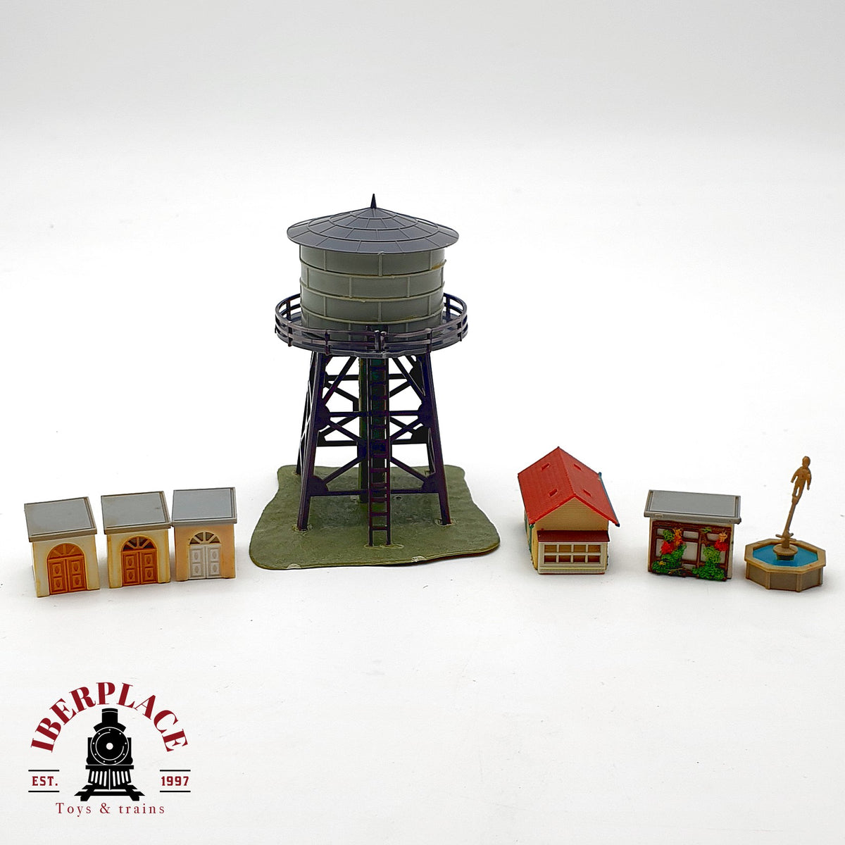 ♻️🚂 Faller 2150 Deposito de agua Wasserturm casetas fuente accesorios Escala N 1:160