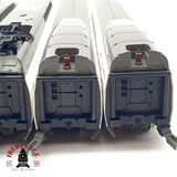 ♻️ 🚂Mehano set 4 piezas tren alta velocidad AVE S100 RENFE Ep V DC Escala H0 1:87
