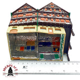 ♻️ Farmacia de la plaza Rathaus-Apotheke edificio entramado de madera Escala H0 1:87
