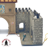 ♻️ POLA puerta de ciudad muralla medieval Escala H0 1:87
