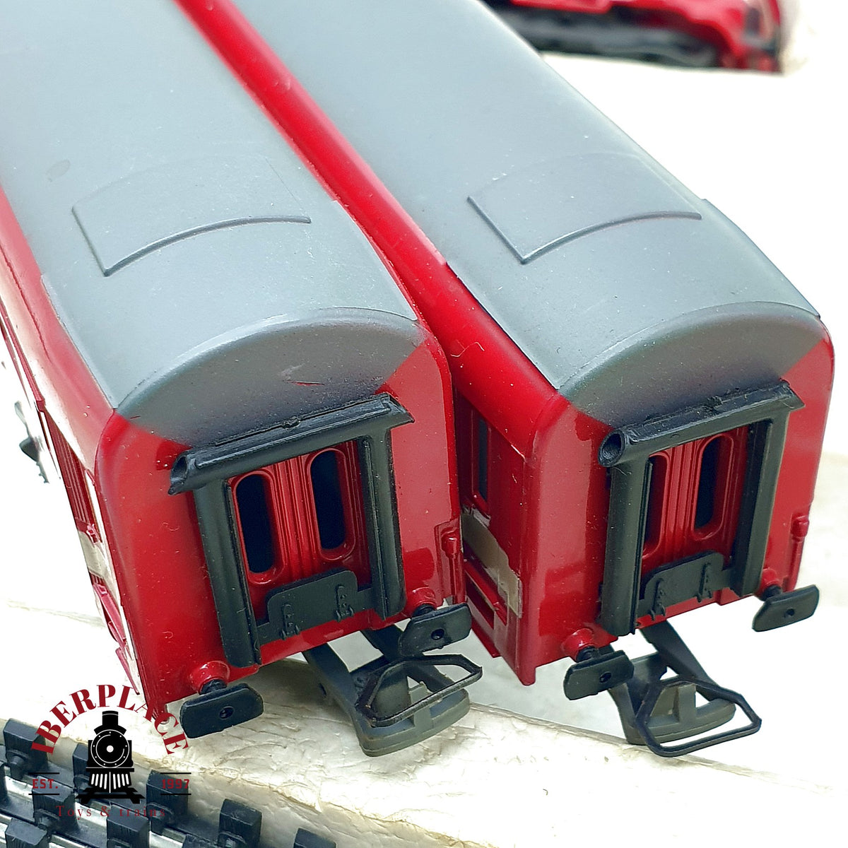 ♻️ 🚂 Jouef Set Le Capitole Locomotora BB 9288 SNCF + Vagones Vias Escala H0 1:87