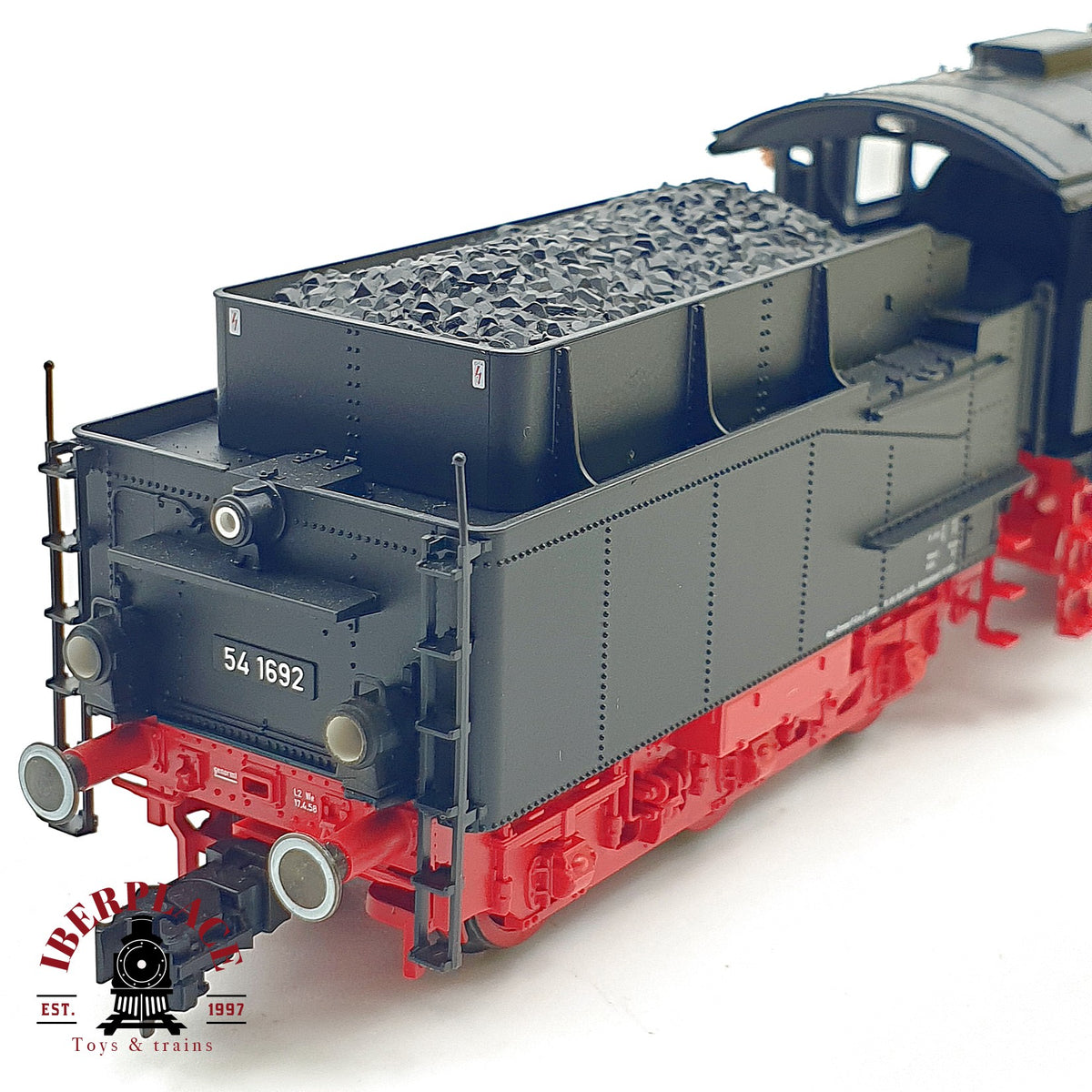 ♻️✨Fleischmann 414401K locomotora vapor BR 54 1692 DB epoca III Escala H0 1:87 DC