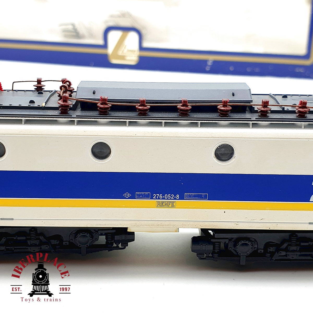 ♻️ 🚂 Lima L208625 Locomotora electrica RENFE 276.052 Talgo Ep V DC Escala H0 1:87