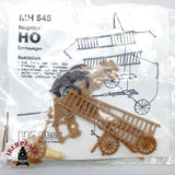 ♻️ 🚂 Figuras Carro De Cosecha Hobbex MH 545 Y Figuras varias oficiales Escala H0 1:87