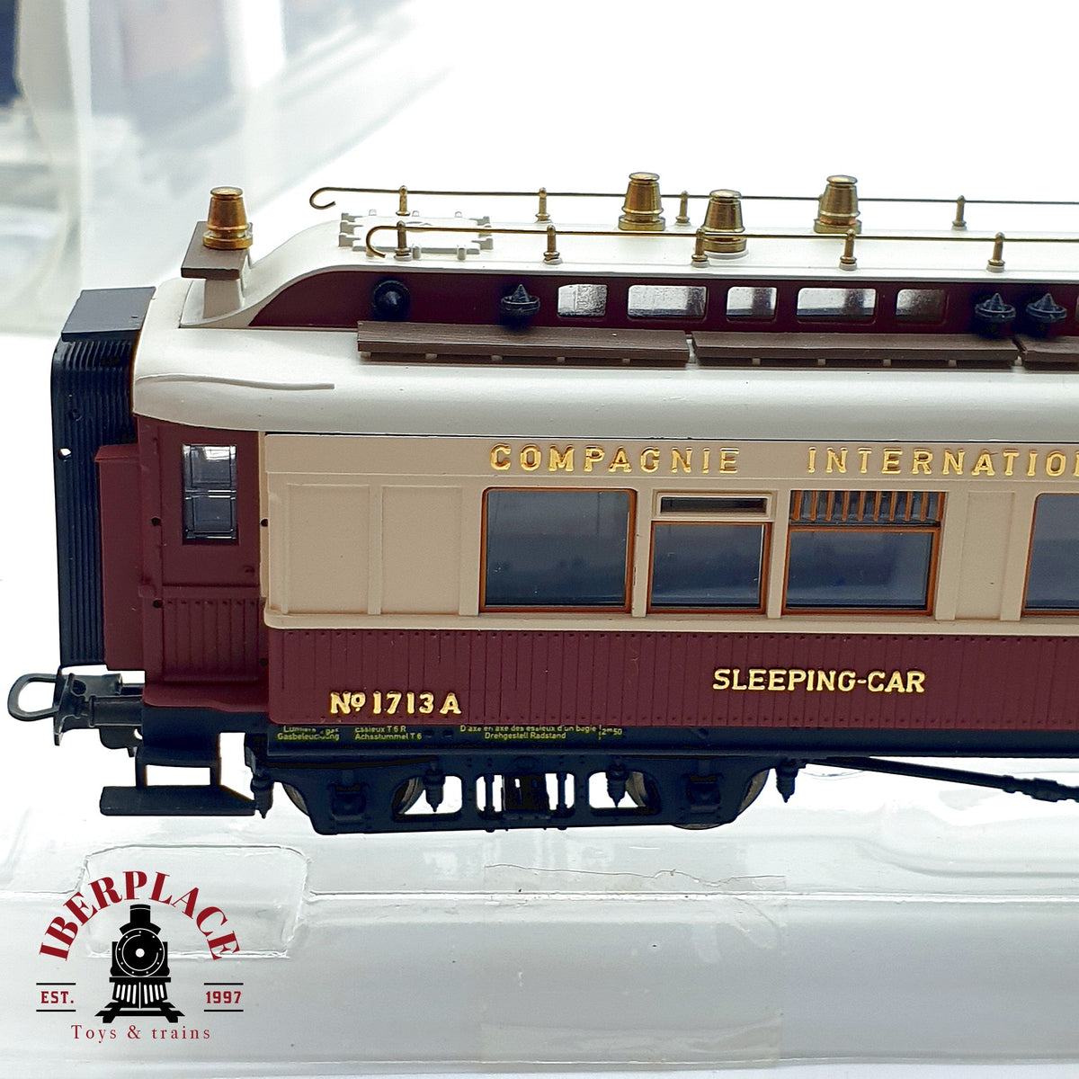 ♻️ ✨ Liliput Set 5 Vagones CIWL Orient Express Rheingold Lujo DC Escala H0 1:87