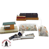 ♻️ 🚂 Accesorios Maqueta Invernaderos Carboneria Kiosco Escala H0 1:87