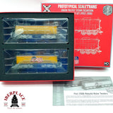 ♻️ ✨ Scale Trains Rivet Counter H0 Set 2 Vagones Tanque Agua UP Union Pacific Escala H0 1:87