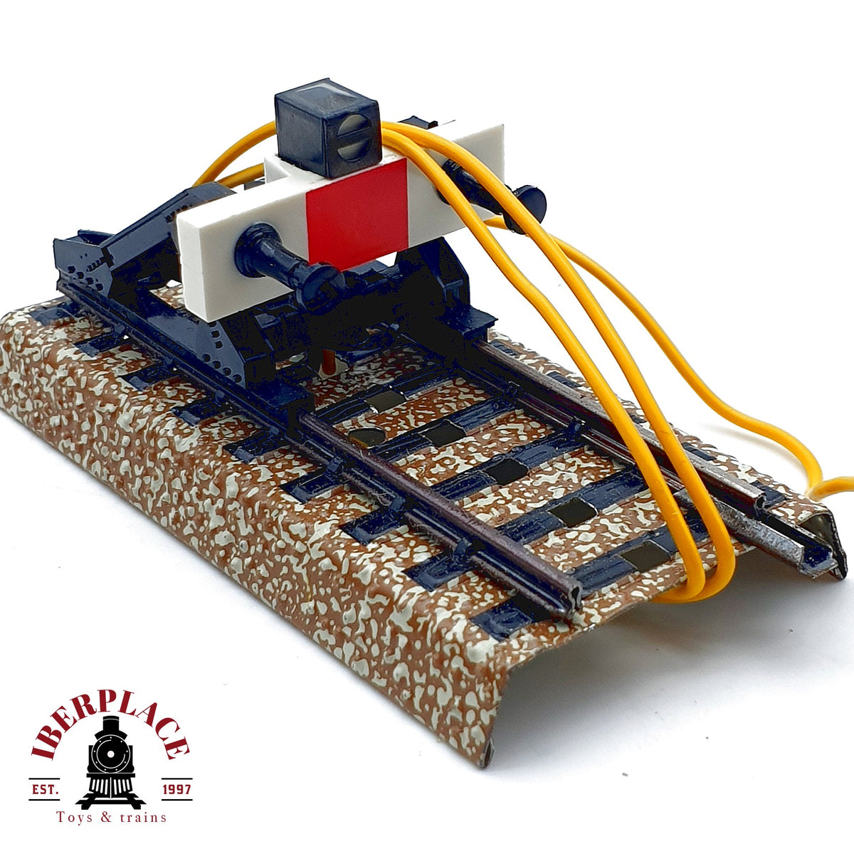 ♻️✨ Märklin 7191 Tope de vía con señal luminosa Escala H0 1:87