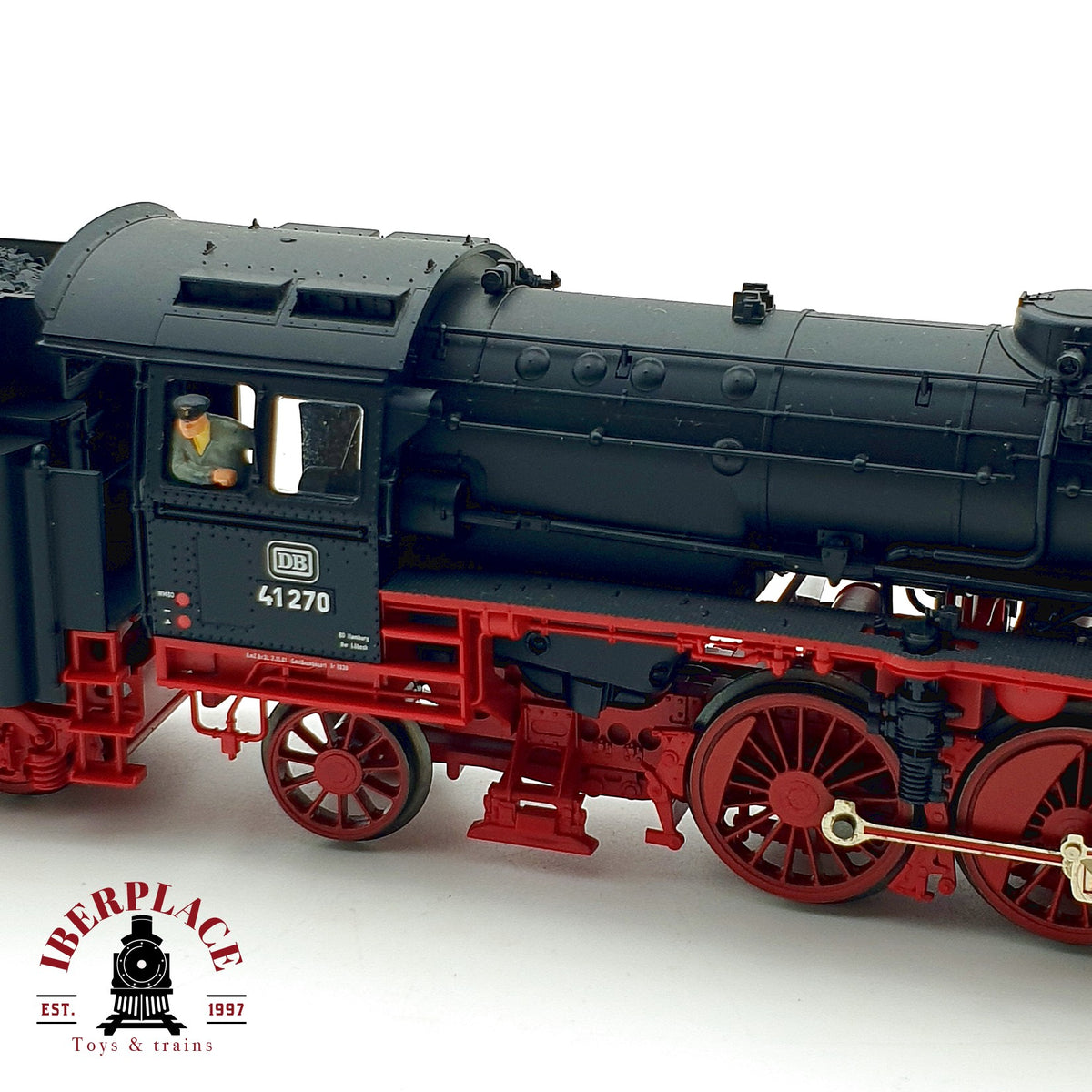 ♻️✨Fleischmann 4130 locomotora vapor BR 41 270 DB epoca III Escala H0 1:87 DC