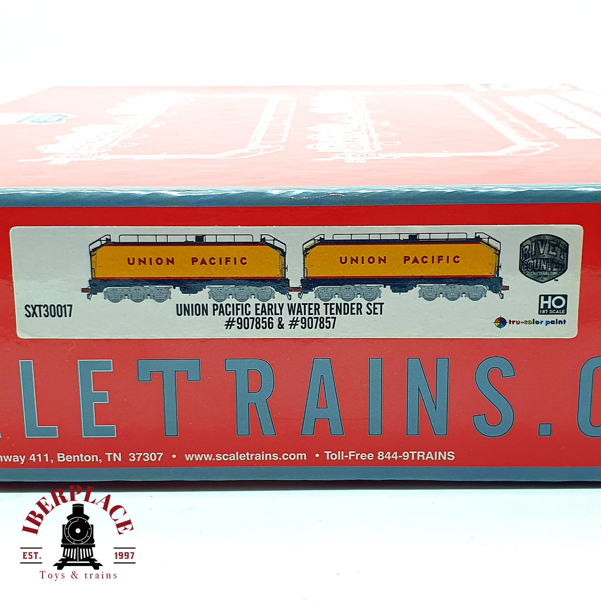 ♻️ ✨ScaleTrains Rivet Counter H0 Set 2 Vagones Tanque UP Pre-2006 Escala H0 1:87