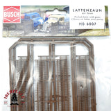 ♻️ 🆕 Busch 6007 7027 Valla de listones y portales tunel  Escala H0 1:87
