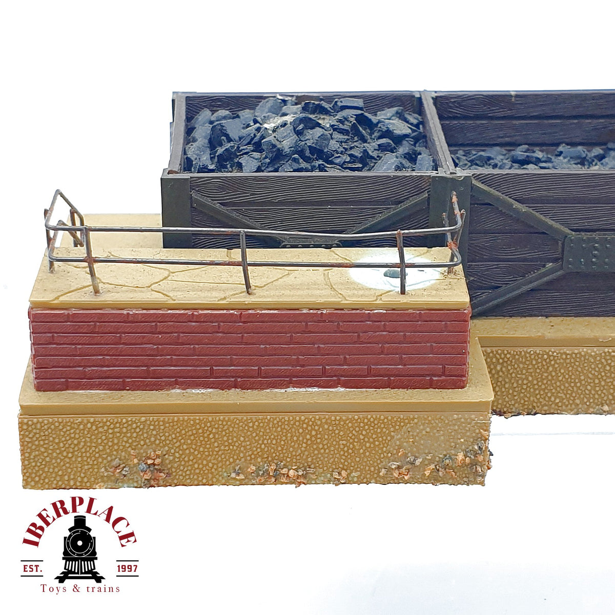 ♻️ 🚂 Accesorios Maqueta Invernaderos Carboneria Kiosco Escala H0 1:87