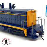 ♻️ Athearn locomotora S-12 Santa Fe 2418 azul amarilla sin motor dummy Escala H0 1:87
