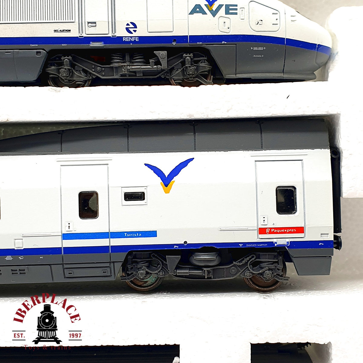 ♻️✨ Jouef 740500 H0 Set Tren Alta Velocidad TGV AVE RENFE DC Escala H0 1:87