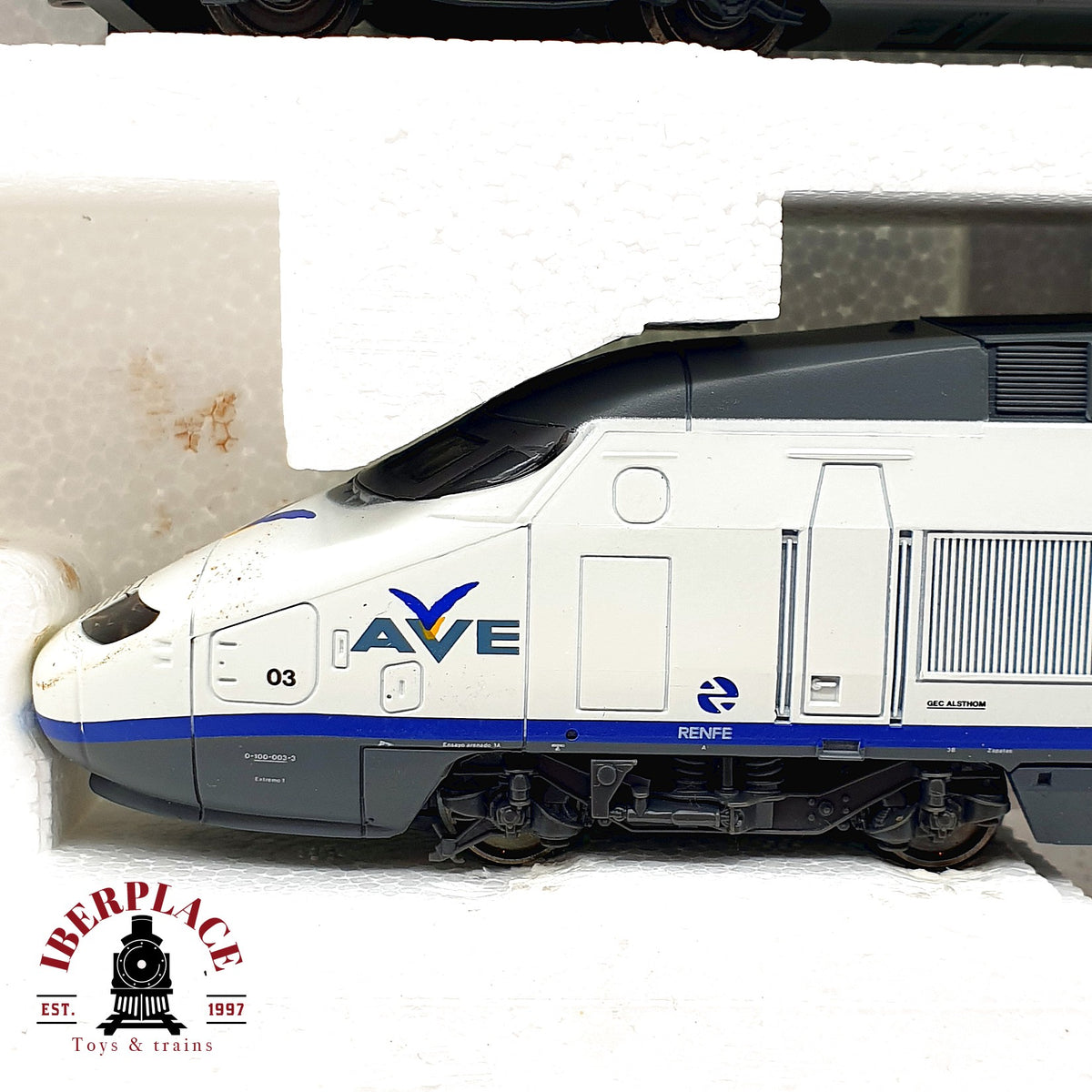 ♻️✨ Jouef 740500 H0 Set Tren Alta Velocidad TGV AVE RENFE DC Escala H0 1:87