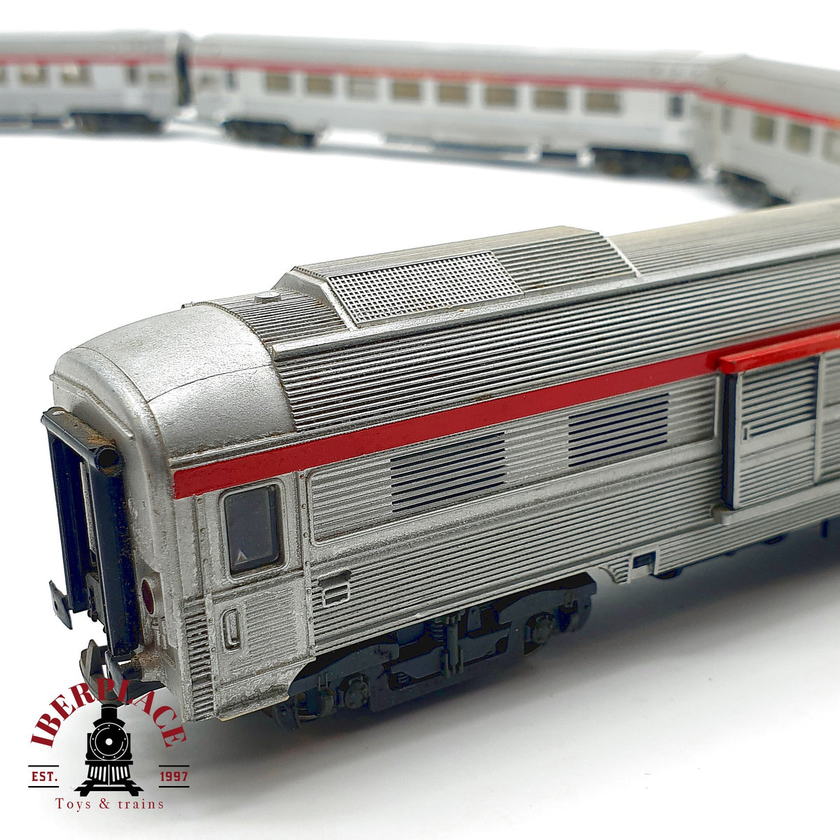 ♻️ 🛠️ Jouef 4x vagones TEE Inox PBA SNCF restaurar repuestos DC Escala H0 1:87