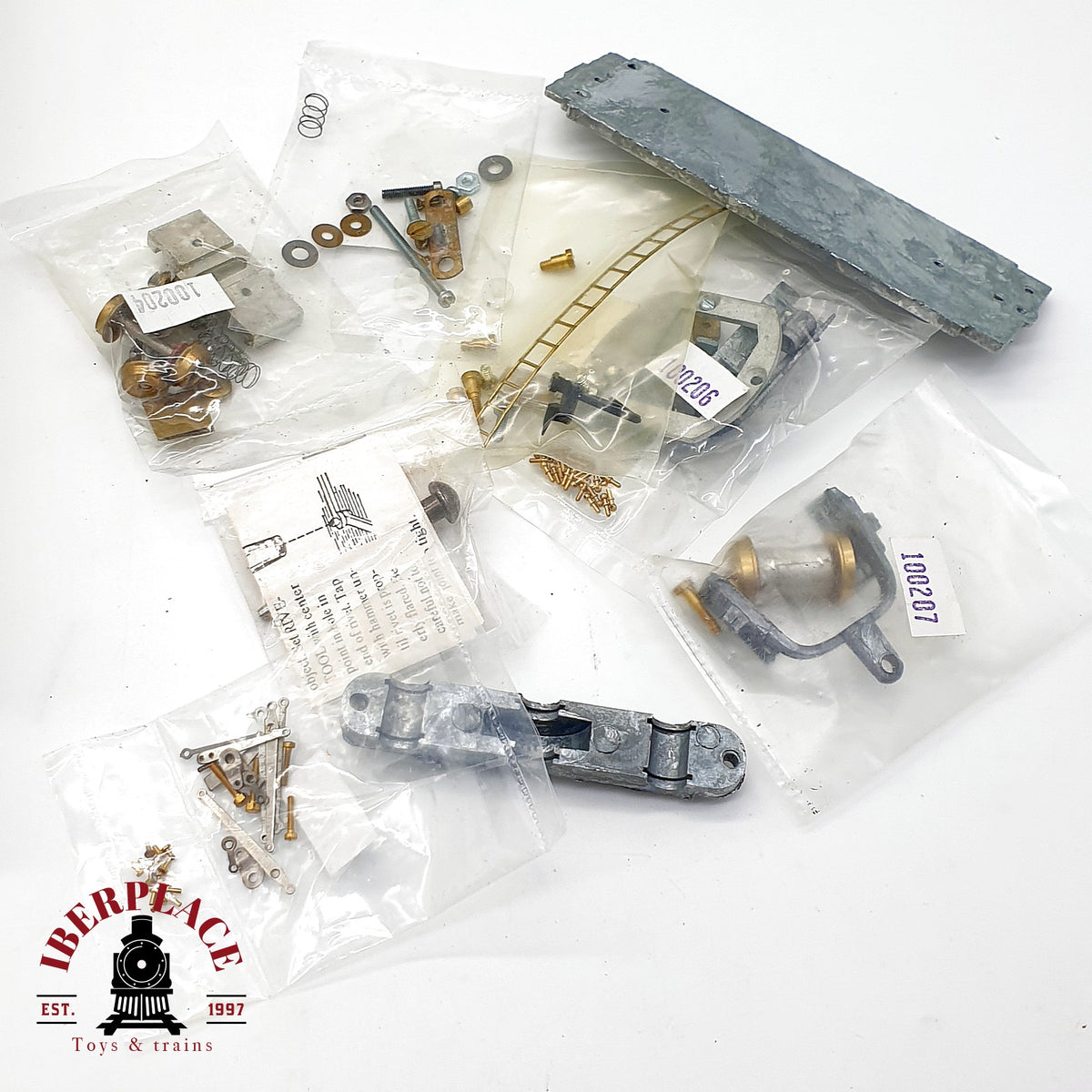 ♻️ ✨ Bowser 100200 Kit Kit Locomotora Vapor NYC K-11 Metal sin montar Escala H0 1:87
