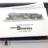 ♻️ ✨ Bowser 100200 Kit Kit Locomotora Vapor NYC K-11 Metal sin montar Escala H0 1:87