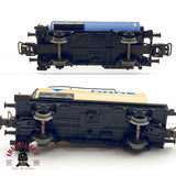 ♻️ 🚂 Marklin 2x vagones cisterna DB ARAL Azul crema escala H0 1:87