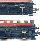 ♻️ 🚂 Roco 2x vagones pasajero y restaurante DSG DB DR Ep III Escala H0 1:87