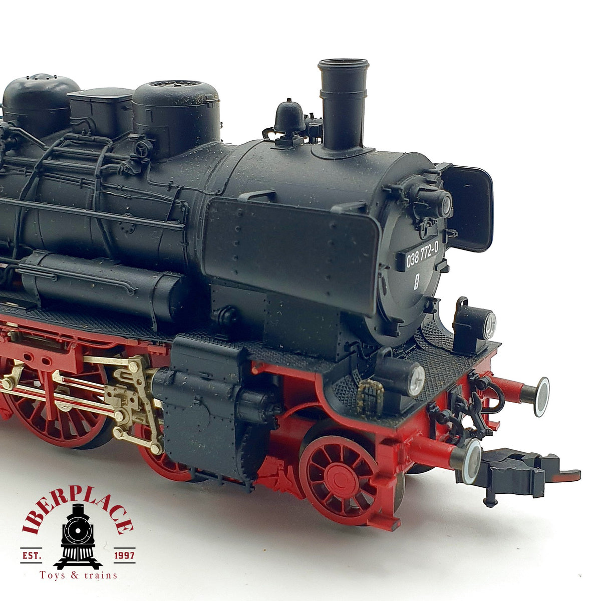 ♻️✨Fleischmann 994164 locomotora vapor BR 038 772-0 DB epoca IV Escala H0 1:87 DC