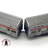 ♻️ 🛠️ Jouef 4x vagones TEE Inox PBA SNCF restaurar repuestos DC Escala H0 1:87