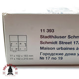♻️ ✨ Auhagen 11393 kit casas urbanas Schmidtstrasse 17 19 Escala H0 1:87