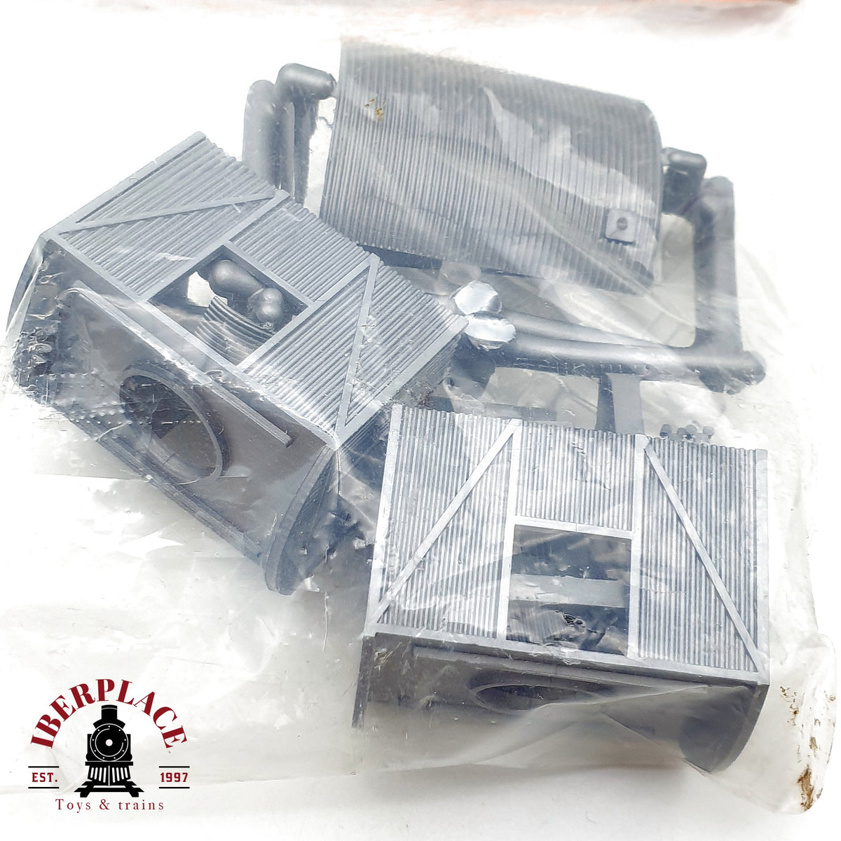 ♻️ BEMO 5501 Bemo 5501 Kit caseta de obra y retrete Baubude und Abort Escala H0 1:87