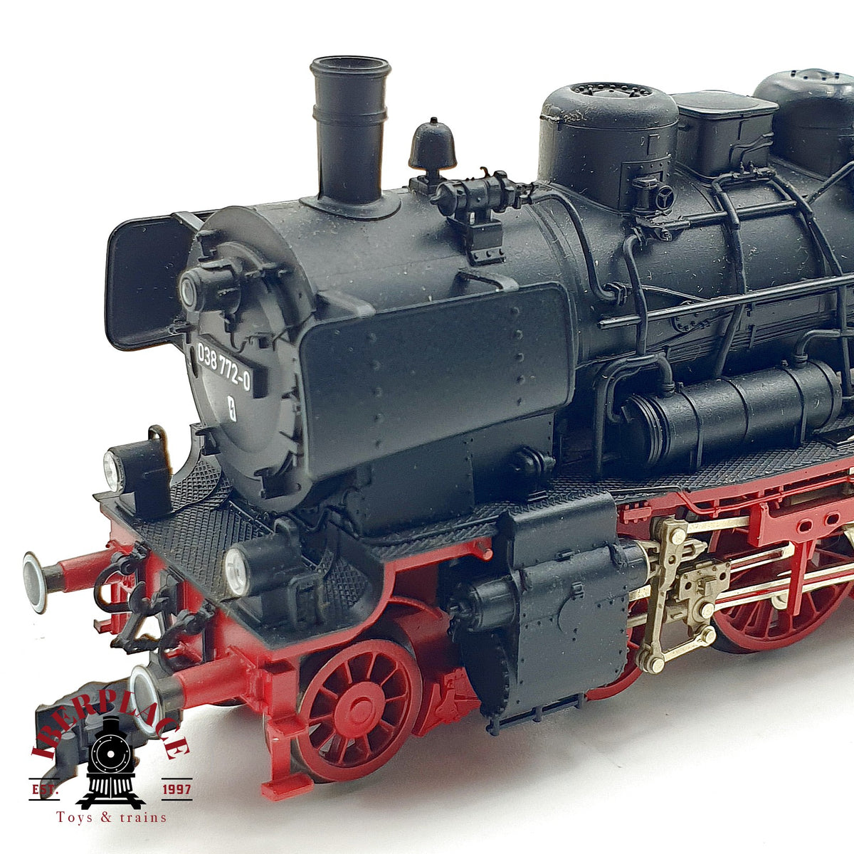 ♻️✨Fleischmann 994164 locomotora vapor BR 038 772-0 DB epoca IV Escala H0 1:87 DC