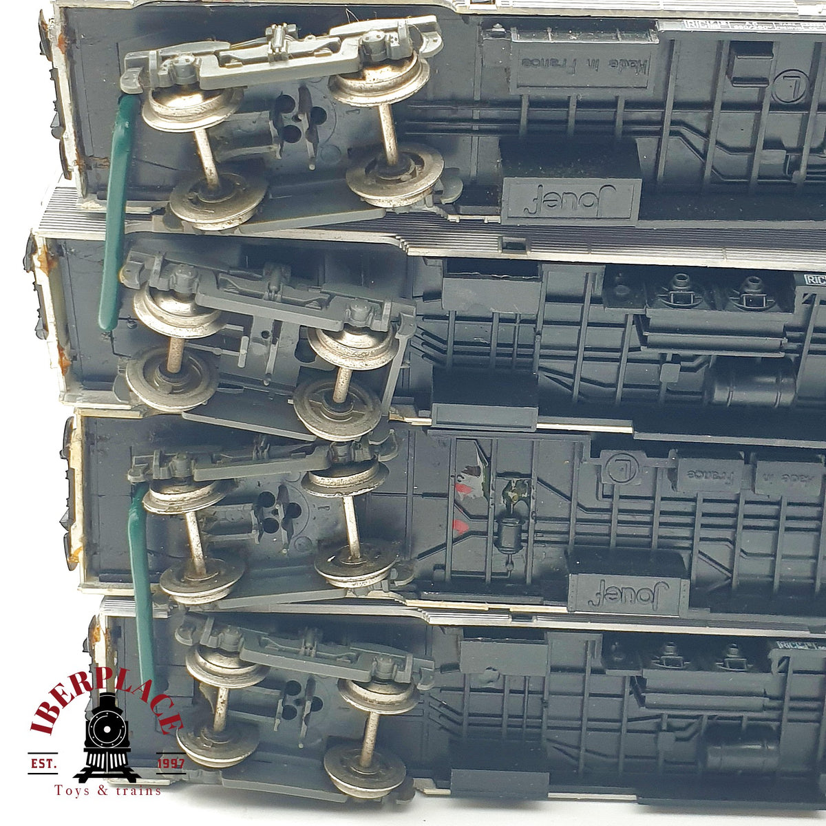 ♻️ 🛠️ Jouef 4x vagones TEE Inox PBA SNCF restaurar repuestos DC Escala H0 1:87