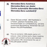 ♻️ Faller 222189 concesionario Mercedes Benz Escala N 1:160